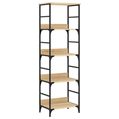 Bookshelf 50x33x153 cm Engineered Wood Height 153 cm Sonoma oak