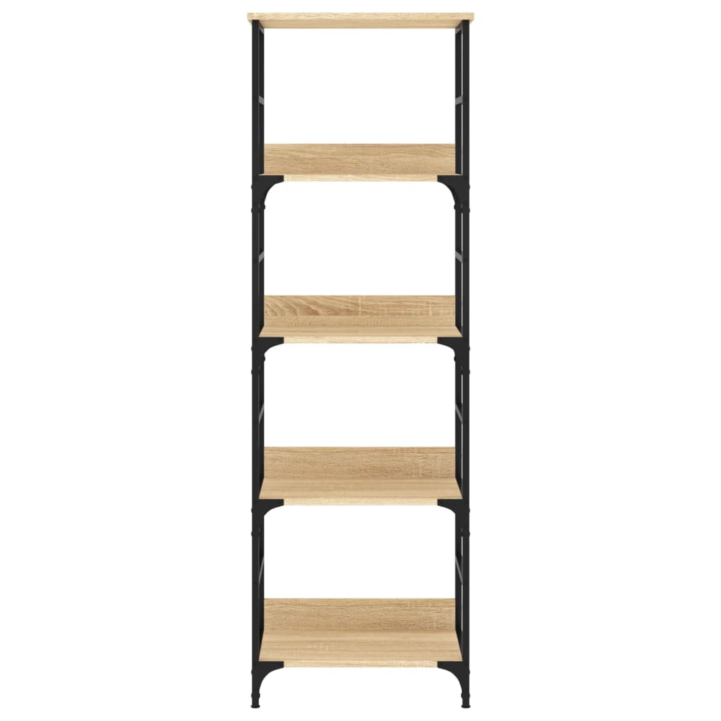 Bookshelf 50x33x153 cm Engineered Wood Height 153 cm Sonoma oak