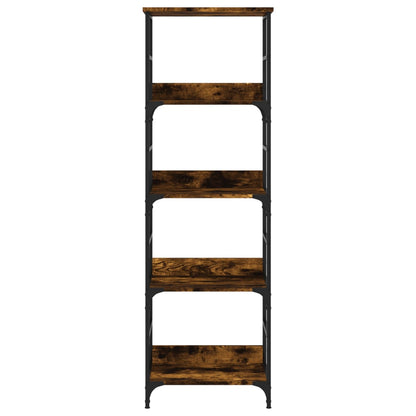 Bookshelf 50x33x153 cm Engineered Wood Height 153 cm Smoked oak