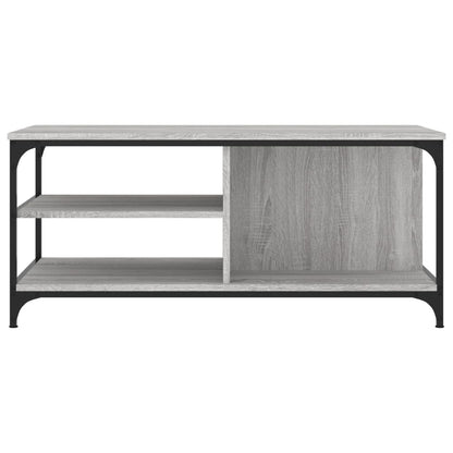 vidaXL Coffee Table Grey Sonoma 100x50x45 cm Engineered Wood 4