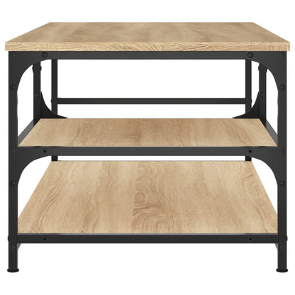 vidaXL Coffee Table Sonoma Oak 90x49x40 cm Engineered Wood 5