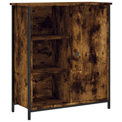 vidaXL Sideboard Smoked Oak 70x30x80 cm Engineered Wood 2