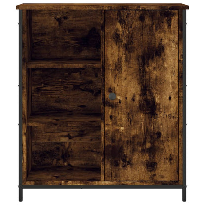 vidaXL Sideboard Smoked Oak 70x30x80 cm Engineered Wood 6