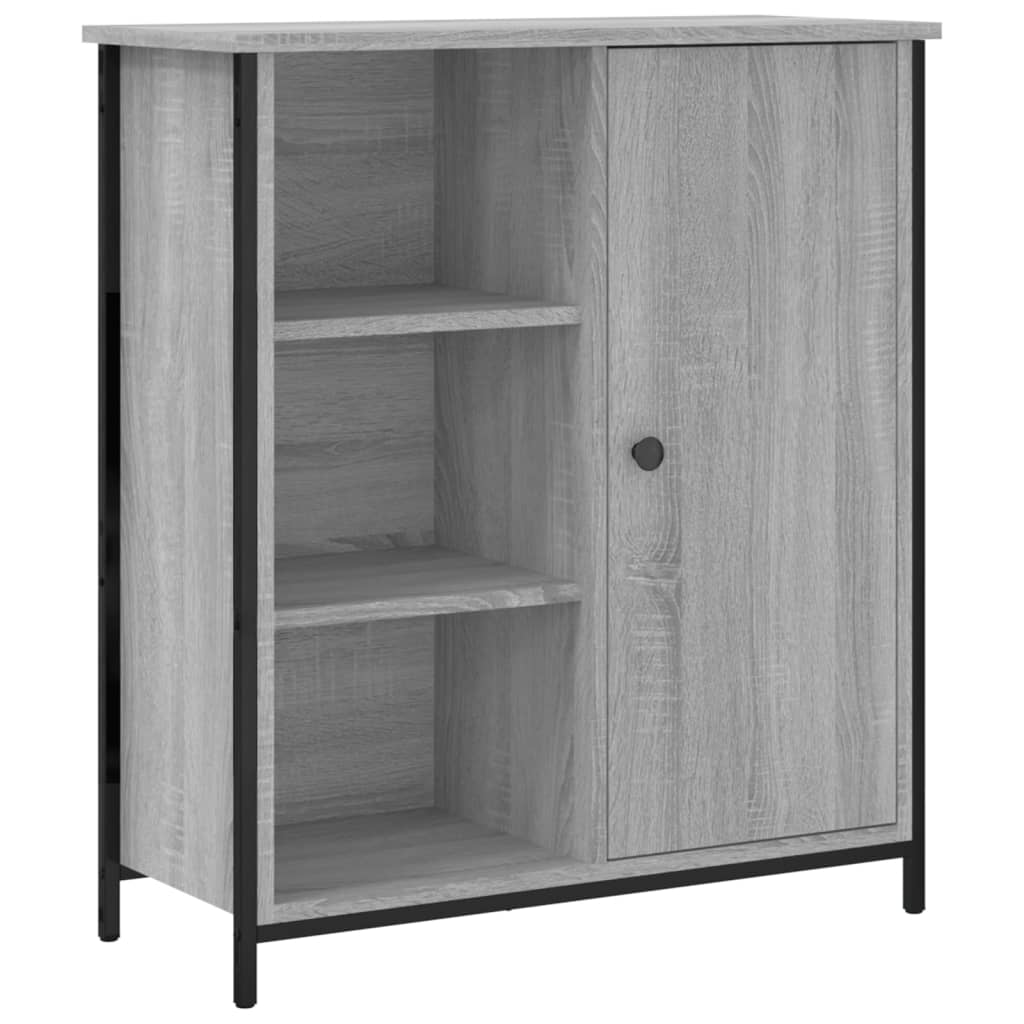 vidaXL Sideboard Grey Sonoma 70x30x80 cm Engineered Wood 2