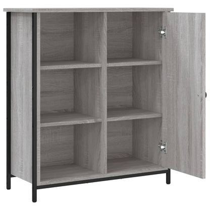 vidaXL Sideboard Grey Sonoma 70x30x80 cm Engineered Wood 5
