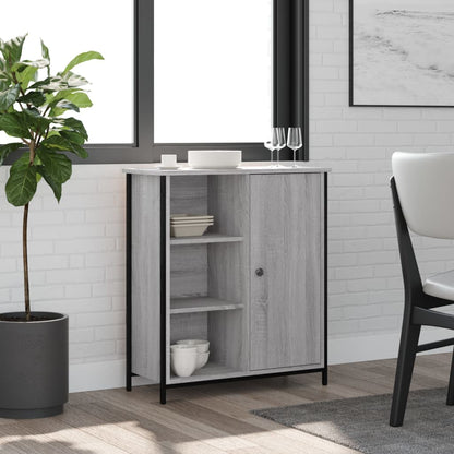 vidaXL Sideboard Grey Sonoma 70x30x80 cm Engineered Wood 1