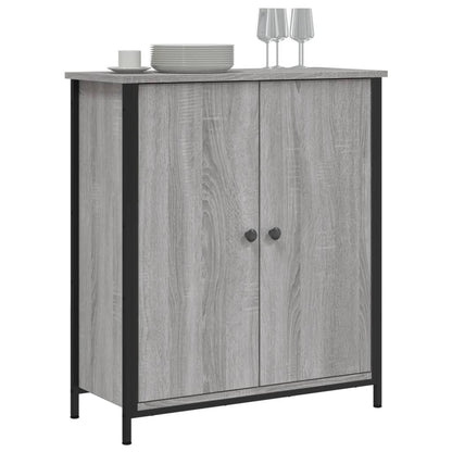 vidaXL Sideboard Grey Sonoma 70x30x80 cm Engineered Wood 3