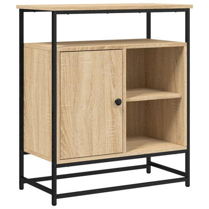 vidaXL Sideboard Sonoma Oak 69x35x80 cm Engineered Wood 2
