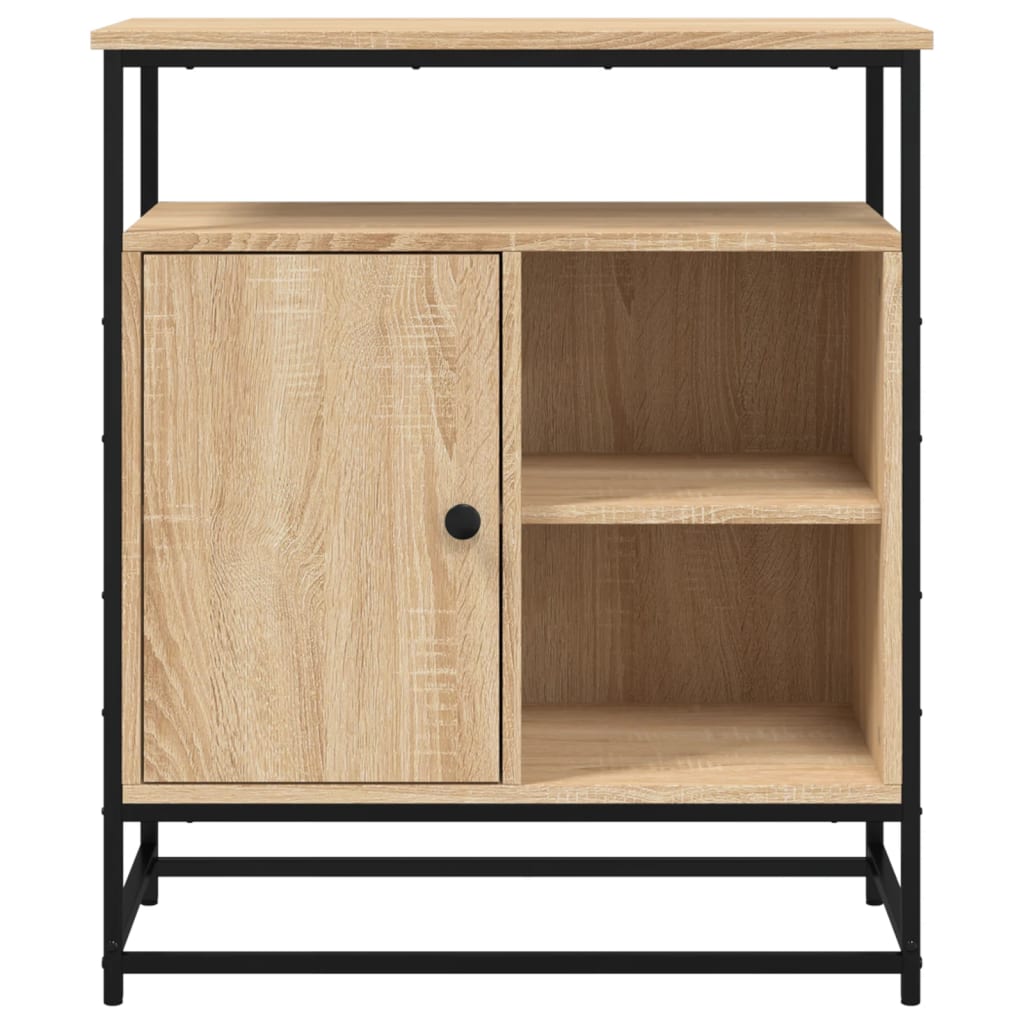 vidaXL Sideboard Sonoma Oak 69x35x80 cm Engineered Wood 6