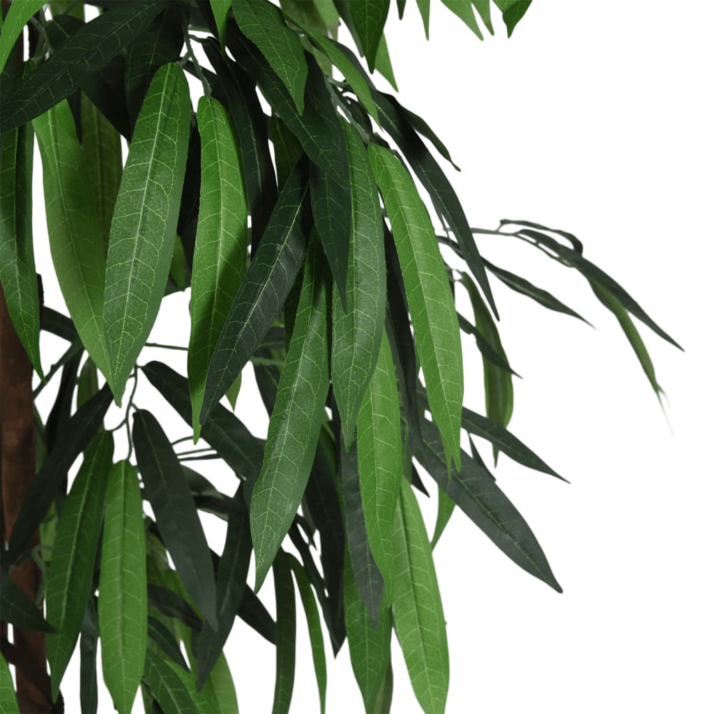 vidaXL Artificial Mango Tree 450 Leaves 120 cm Green 3