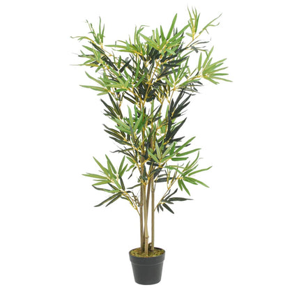 vidaXL Artificial Bamboo Tree 552 Leaves 120 cm Green 1