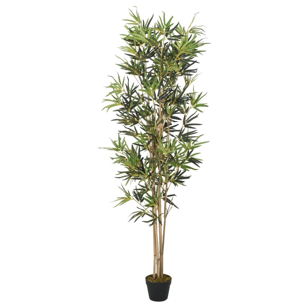 vidaXL Artificial Bamboo Tree 1104 Leaves 180 cm Green 1