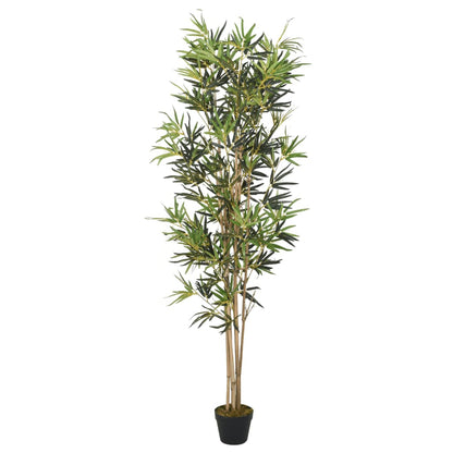 vidaXL Artificial Bamboo Tree 1104 Leaves 180 cm Green 1