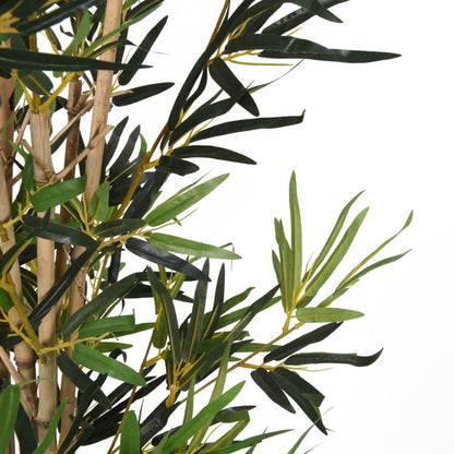 vidaXL Artificial Bamboo Tree 1104 Leaves 180 cm Green 2