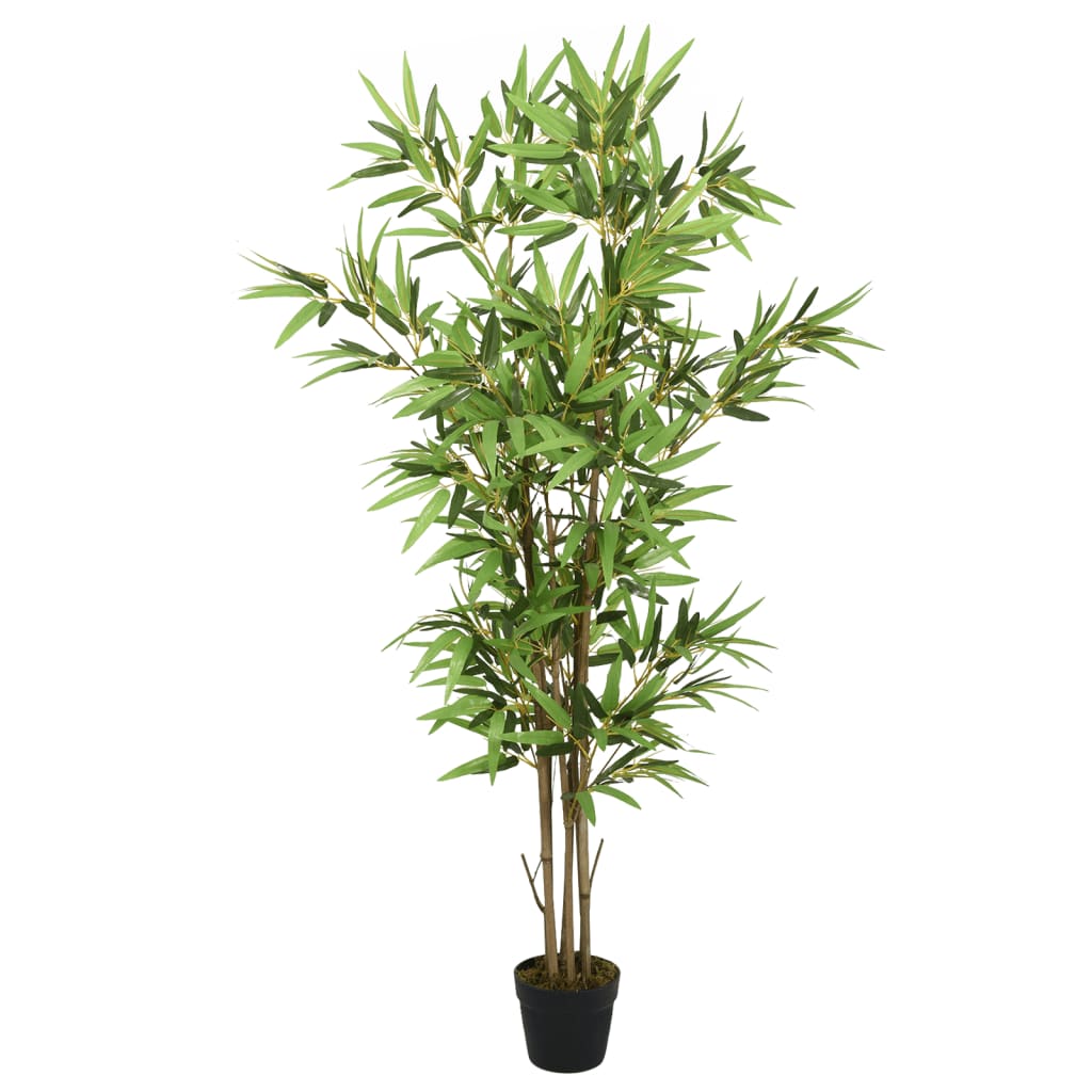 vidaXL Artificial Bamboo Tree 828 Leaves 150 cm Green 1