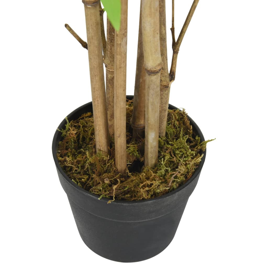 vidaXL Artificial Bamboo Tree 828 Leaves 150 cm Green 3