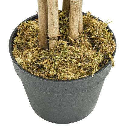 vidaXL Artificial Bamboo Tree 1288 Leaves 180 cm Green 3