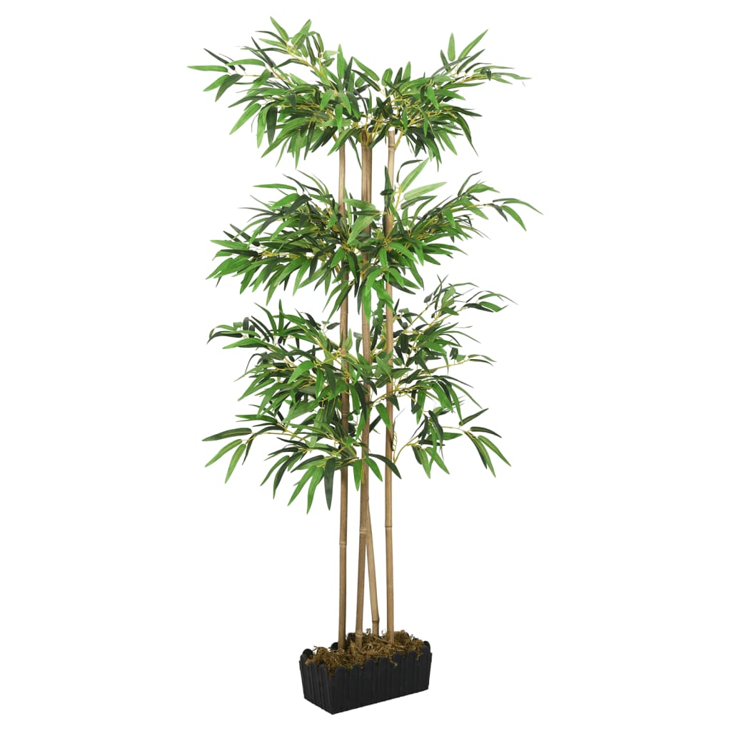 vidaXL Artificial Bamboo Tree 988 Leaves 150 cm Green 1