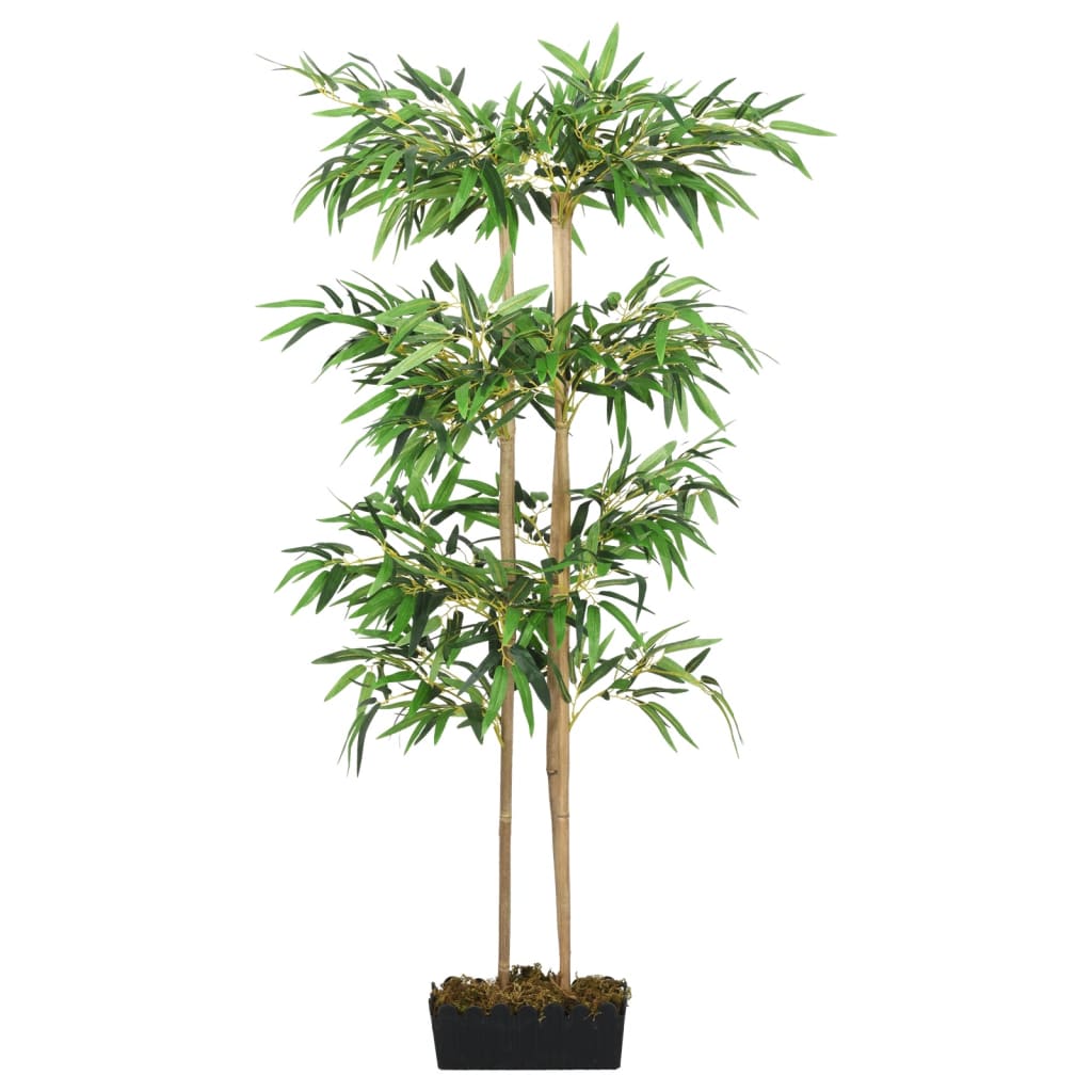 vidaXL Artificial Bamboo Tree 988 Leaves 150 cm Green 2
