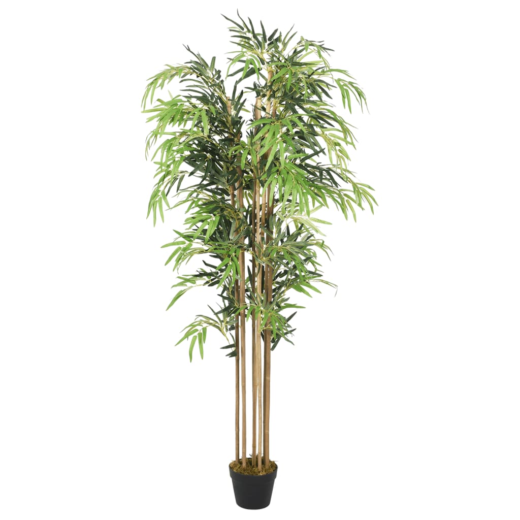 vidaXL Artificial Bamboo Tree 1095 Leaves 150 cm Green 1