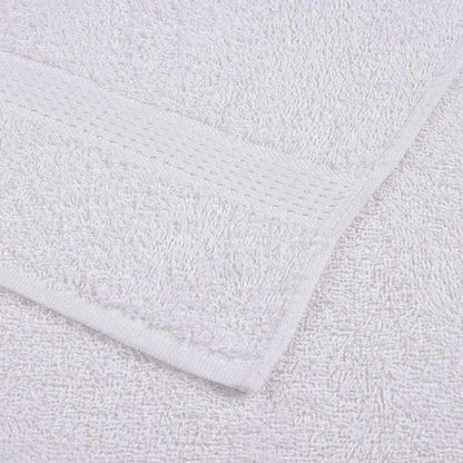 vidaXL Bath Towels "FROGN" 4 pcs White 100x150 cm 360 gsm 6
