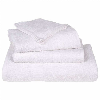 vidaXL Sauna Towels "FROGN" 4 pcs White 80x200 cm 360 gsm 4