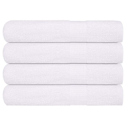 vidaXL Towels "FROGN" 4 pcs White 100x200 cm 360 gsm 1
