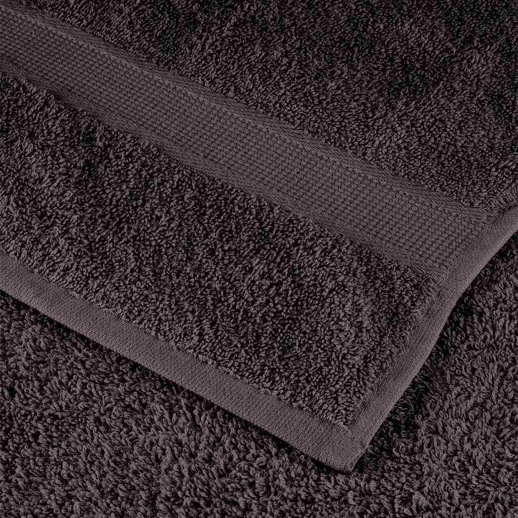 vidaXL Wash Towels "FROGN" 50 pcs Anthracite 30x30 cm 360 gsm 5