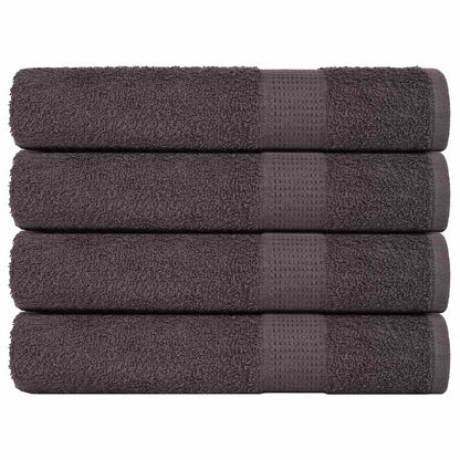 vidaXL Towels "FROGN" 4 pcs Anthracite 100x200 cm 360 gsm 1