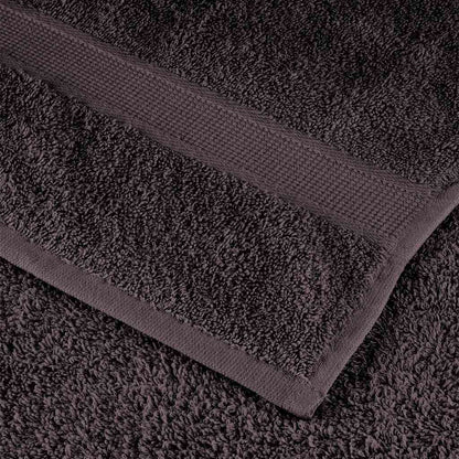 vidaXL Towels "FROGN" 4 pcs Anthracite 100x200 cm 360 gsm 6