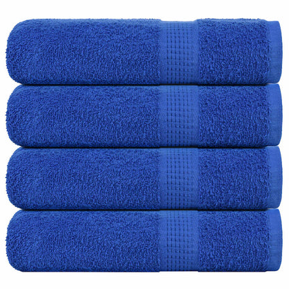 vidaXL Bath Towels "FROGN" 4 pcs Blue 100x150 cm 360 gsm 1