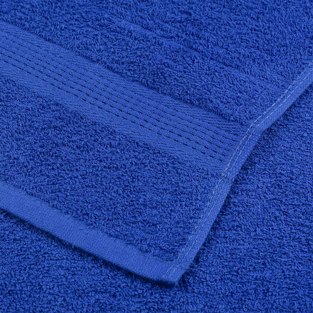 vidaXL Bath Towels "FROGN" 4 pcs Blue 100x150 cm 360 gsm 6