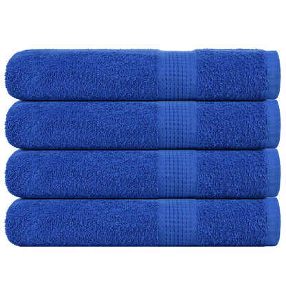 vidaXL Towels "FROGN" 4 pcs Blue 100x200 cm 360 gsm 1