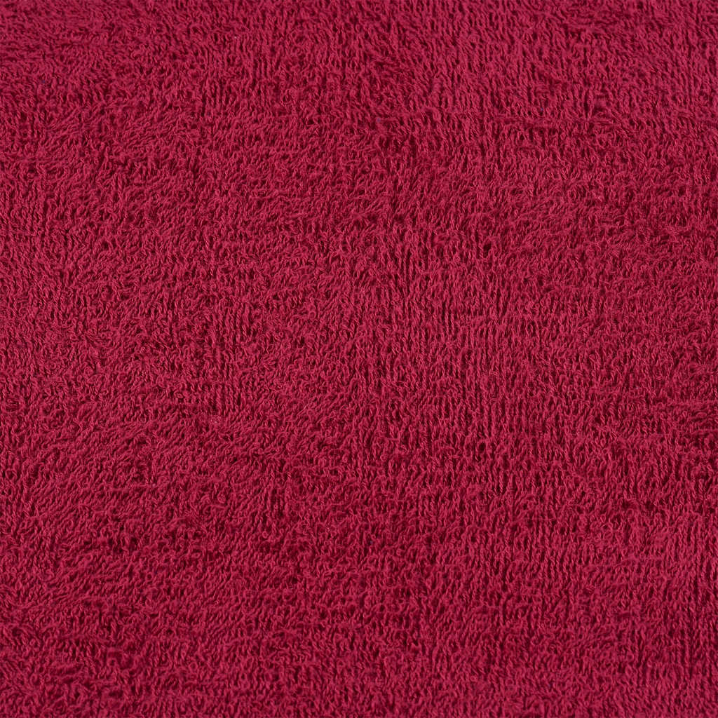 vidaXL Bath Towels "FROGN" 4 pcs Bordeaux 100x150 cm 360 gsm 5