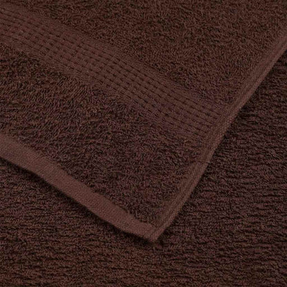 vidaXL Towels "FROGN" 4 pcs Brown 100x200 cm 360 gsm 6