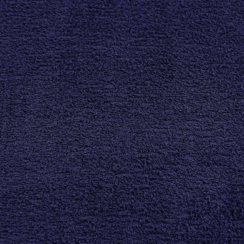 vidaXL Towels "FROGN" 4 pcs Navy Blue 100x200 cm 360 gsm 5