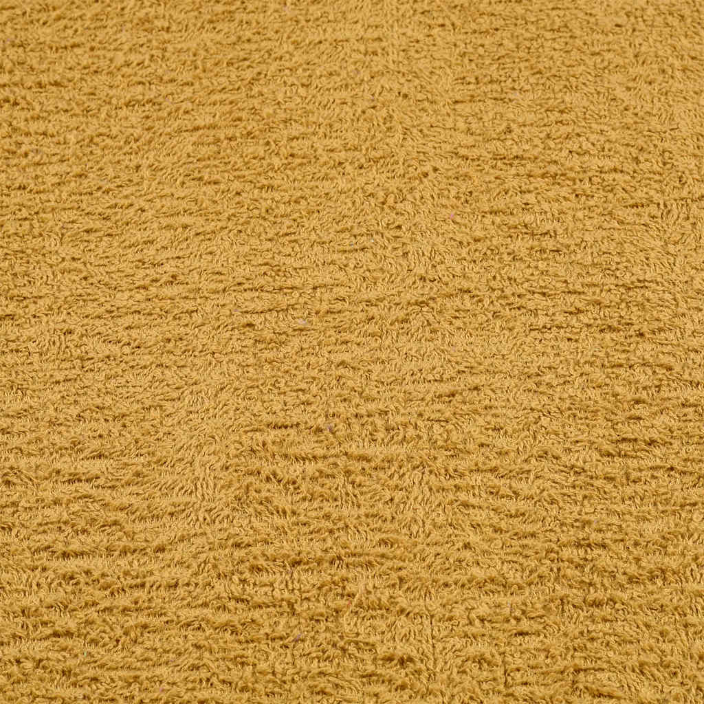 vidaXL Sauna Towels "FROGN" 4 pcs Gold 80x200 cm 360 gsm 5