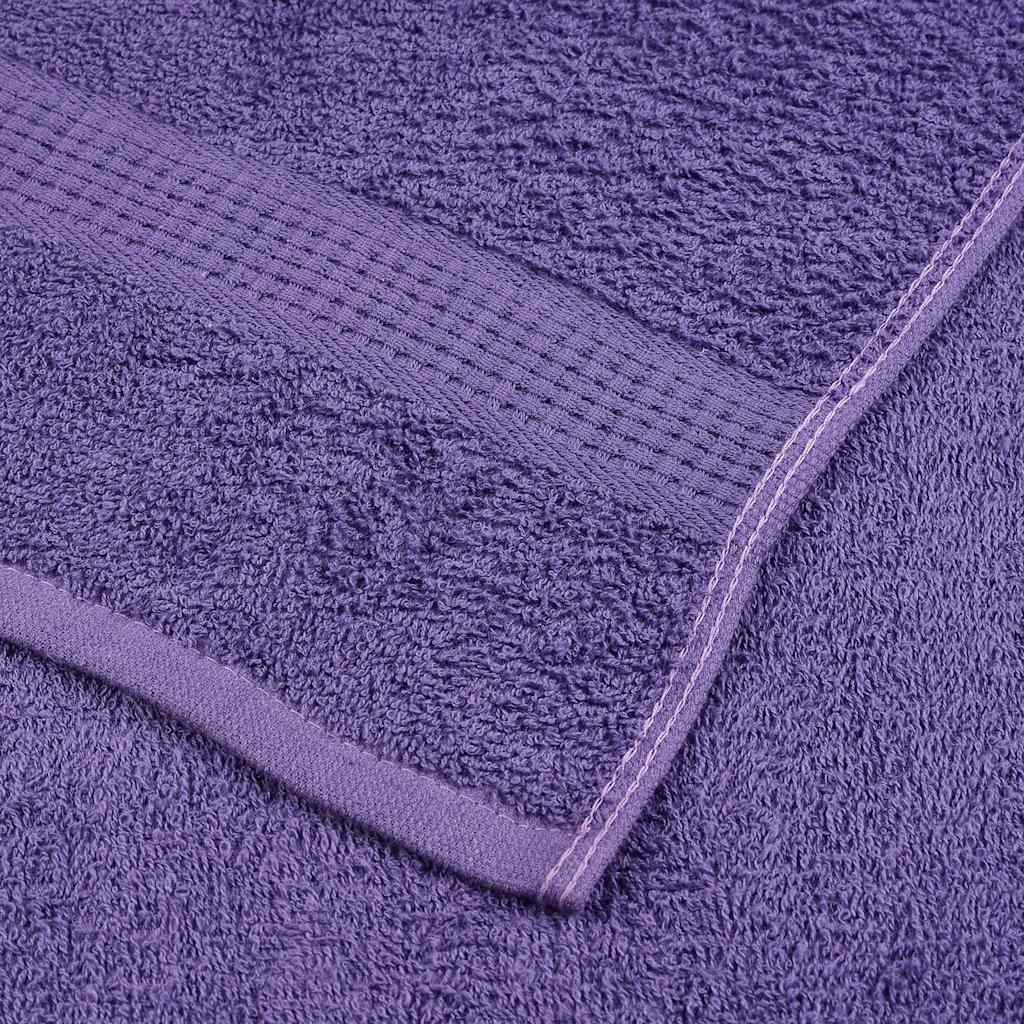 vidaXL Towels "FROGN" 4 pcs Purple 100x200 cm 360 gsm 6