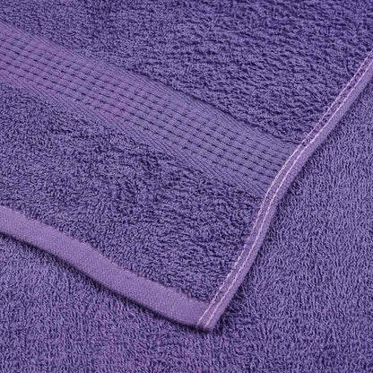 vidaXL Towels "FROGN" 4 pcs Purple 100x200 cm 360 gsm 6