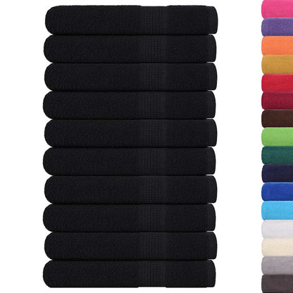 Towels "FROGN" 100x200 cm 360 gsm 10 pcs Black