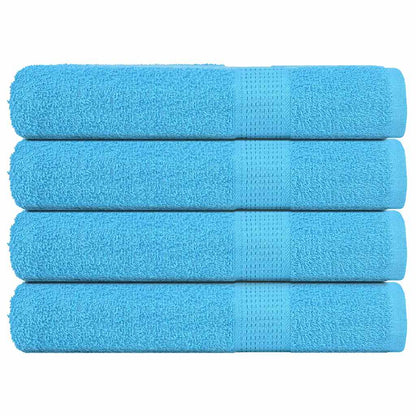 vidaXL Sauna Towels "FROGN" 4 pcs Turquoise 80x200 cm 360 gsm 1