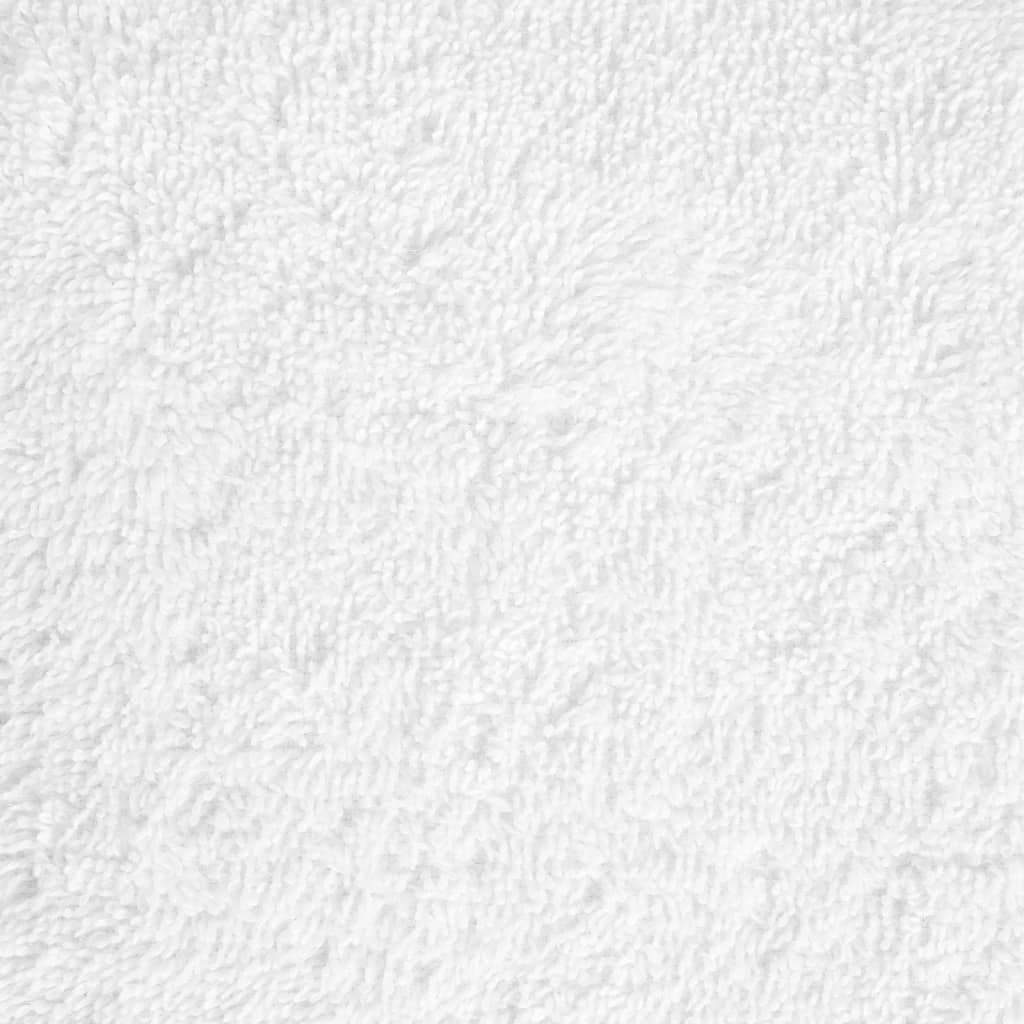 vidaXL Premium Shower Towels "SOLUND" 4 pcs White 70x140 cm 600 gsm 5