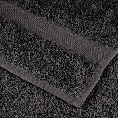 vidaXL Premium Washcloths "SOLUND" 50 pcs Anthracite 15x21 cm 600 gsm 6