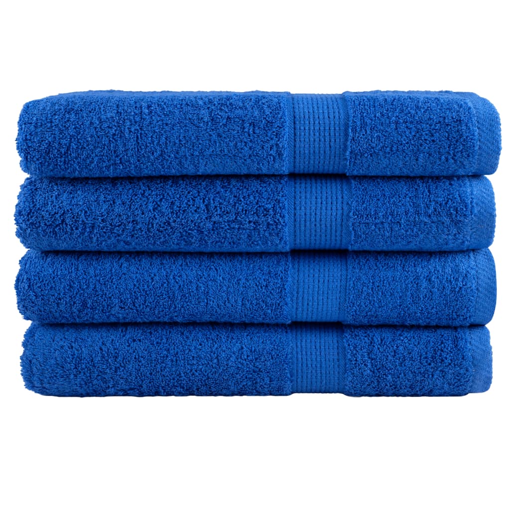 Premium Sauna Towels SOLUND 80x200 cm 600 gsm 4 Width 80 cm Blue