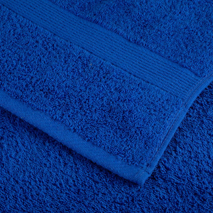 vidaXL Premium Towels "SOLUND" 2 pcs Blue 100x200 cm 600 gsm 5
