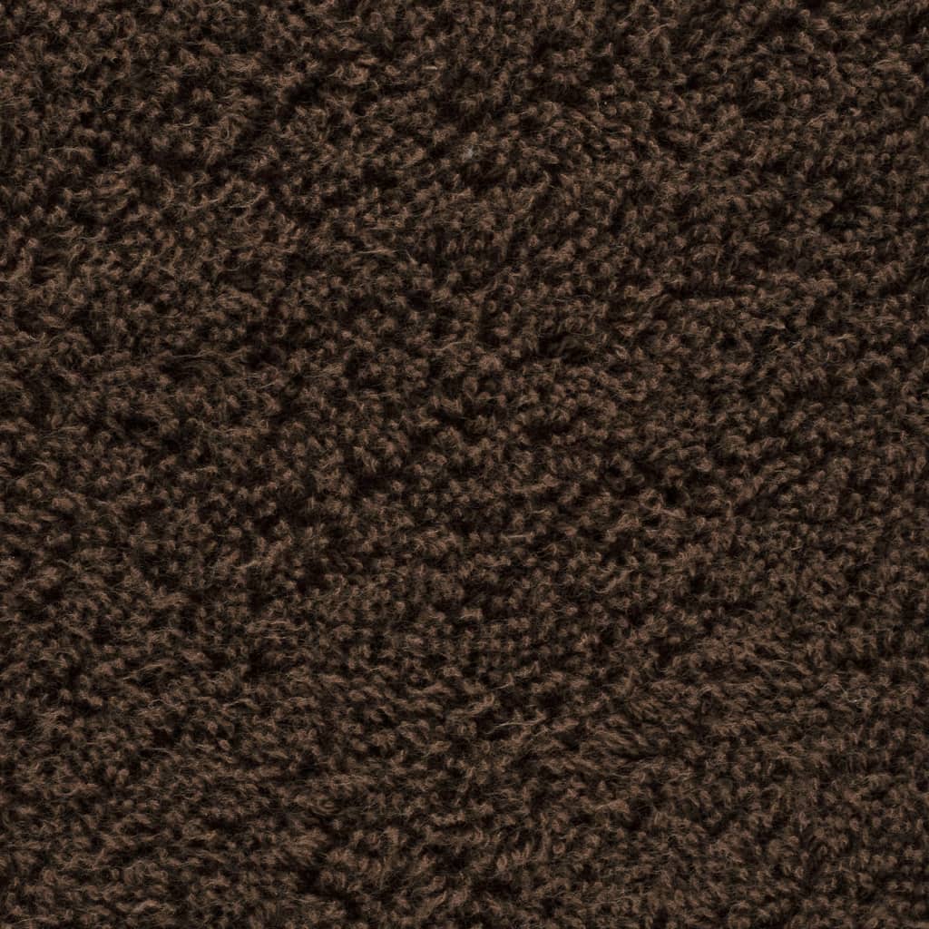 vidaXL Premium Hand Towels "SOLUND" 10 pcs Brown 50x100 cm 600 gsm 5
