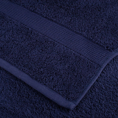 vidaXL Premium Hand Towels "SOLUND" 10 pcs Navy Blue 50x100 cm 600 gsm 6