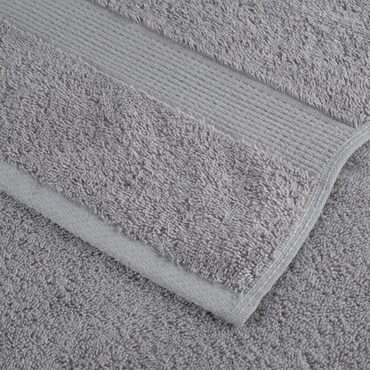 vidaXL Premium Hand Towels "SOLUND" 10 pcs Grey 50x100 cm 600 gsm 6