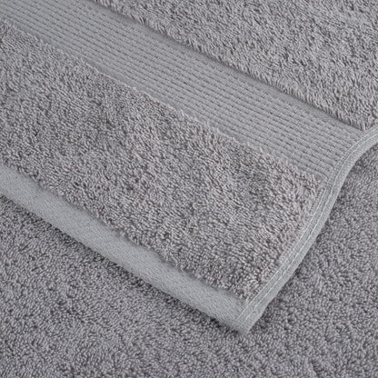 vidaXL Premium Shower Towels "SOLUND" 4 pcs Grey 70x140 cm 600 gsm 6