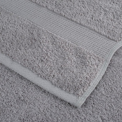 vidaXL Premium Towels "SOLUND" 2 pcs Grey 100x200 cm 600 gsm 6